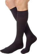 15-20 mmHg Compression Stockings Knee High Black - Medium Petite