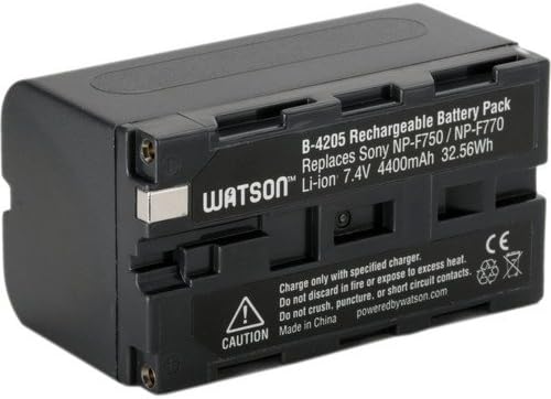 Watson NP-F770 Lithium-Ion Battery Pack for Sony Cameras