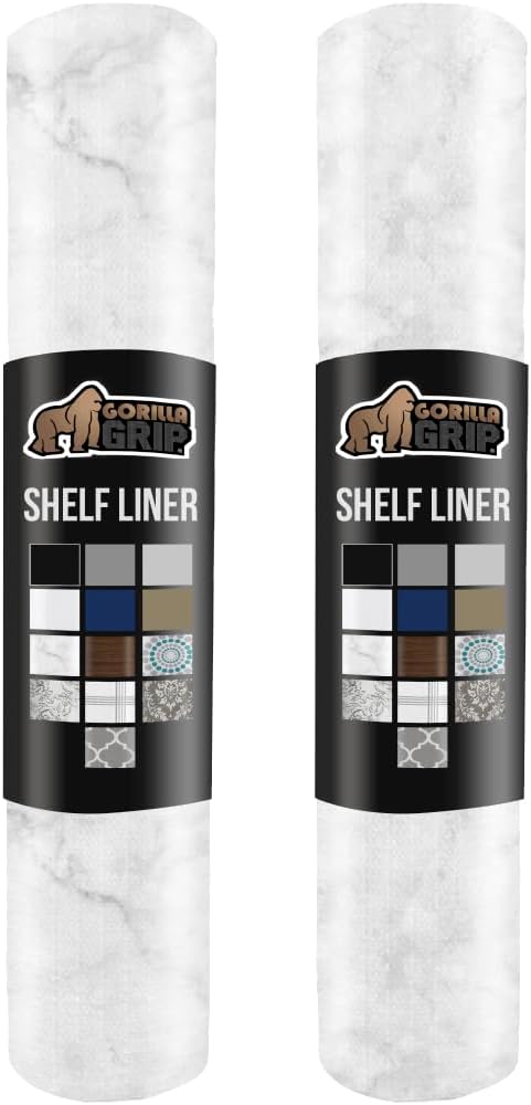 GORILLA GRIP Slip Resistant Drawer and Shelf Liner for Home Use
