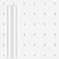 Fuutreo Dotted Pattern Paper Roll 45 in x 10 yd - 2 Rolls for Sewing