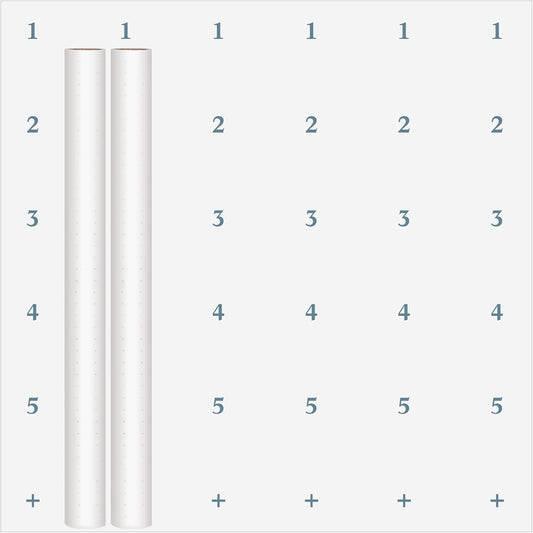 Fuutreo Dotted Pattern Paper Rolls for Sewing and Crafting