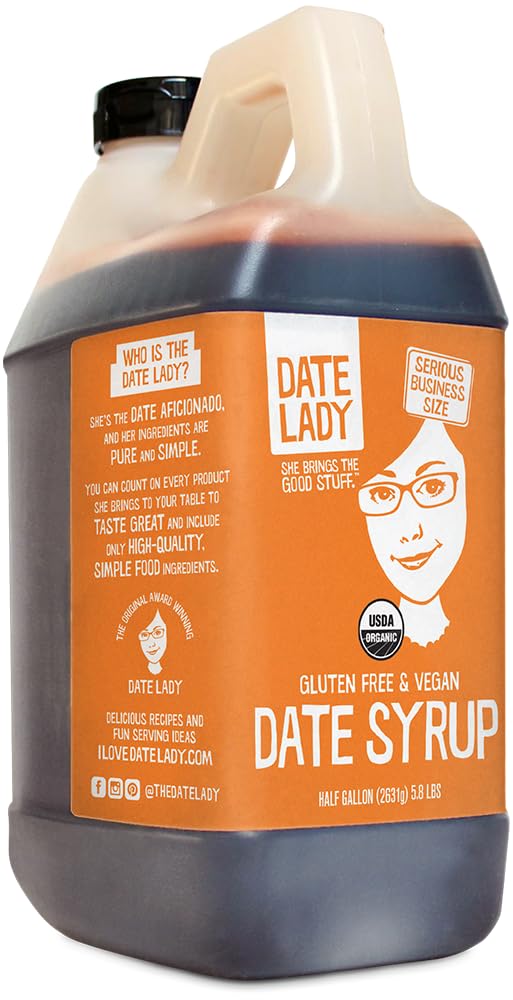 Bulk Organic Date Syrup - 100% Dates, Vegan & Gluten-Free