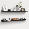 47.2 Inches Long Floating Shelves Wall Mounted - Sleek Picture Ledge