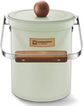 Kitchen Countertop Compost Bin 3 Liter - Airtight Odor-Free Design
