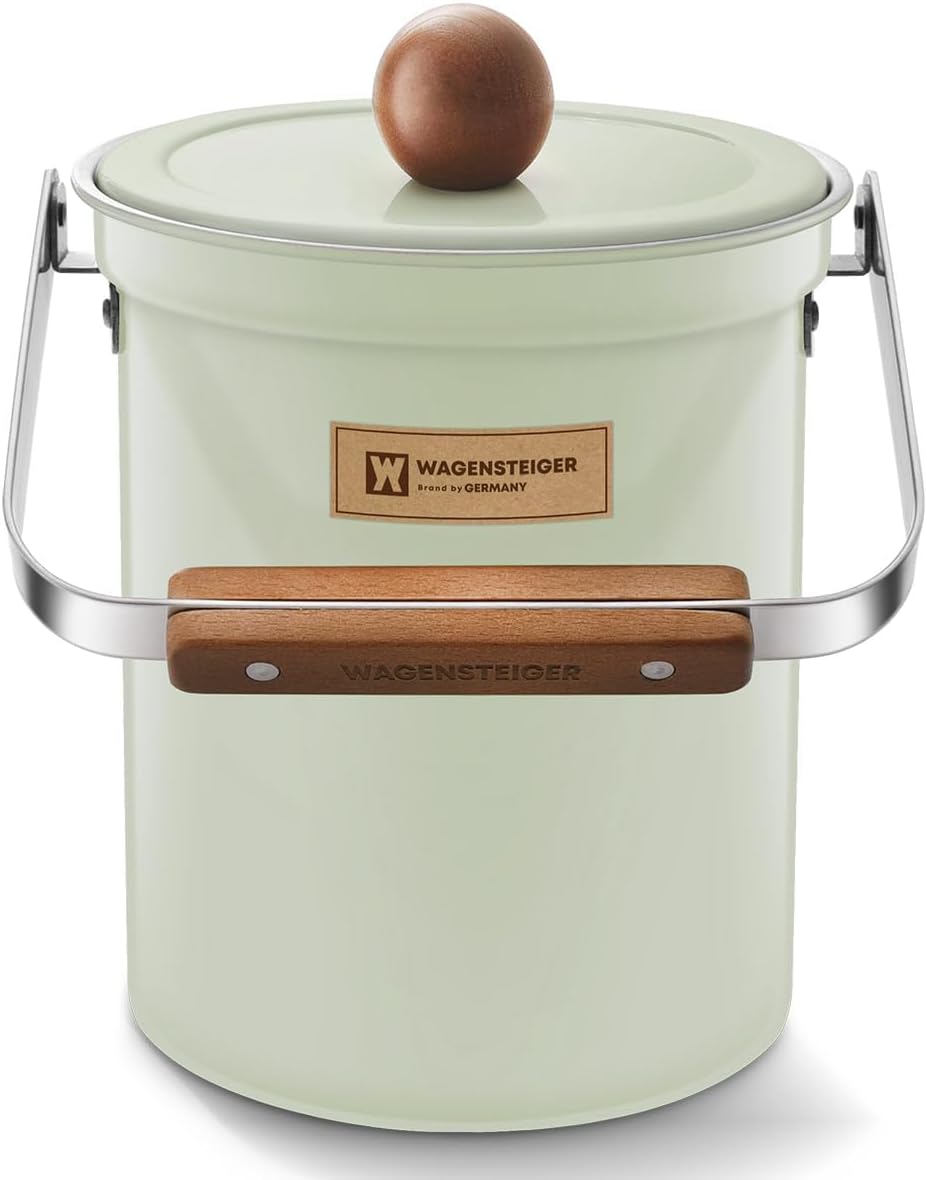 Kitchen Countertop Compost Bin 3 Liters with Airtight Lid