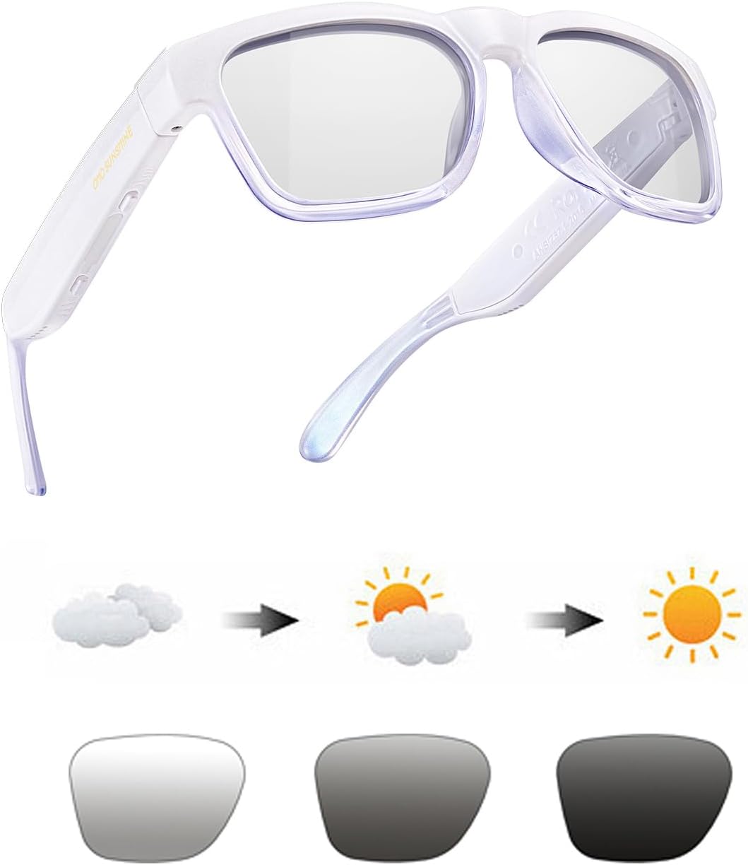 OhO Smart Glasses with Bluetooth Speaker for Outdoor Activities