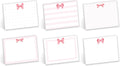 Pink Bow Sticky Note Assortment 4in x 3in - Cute Repositionable Notes
