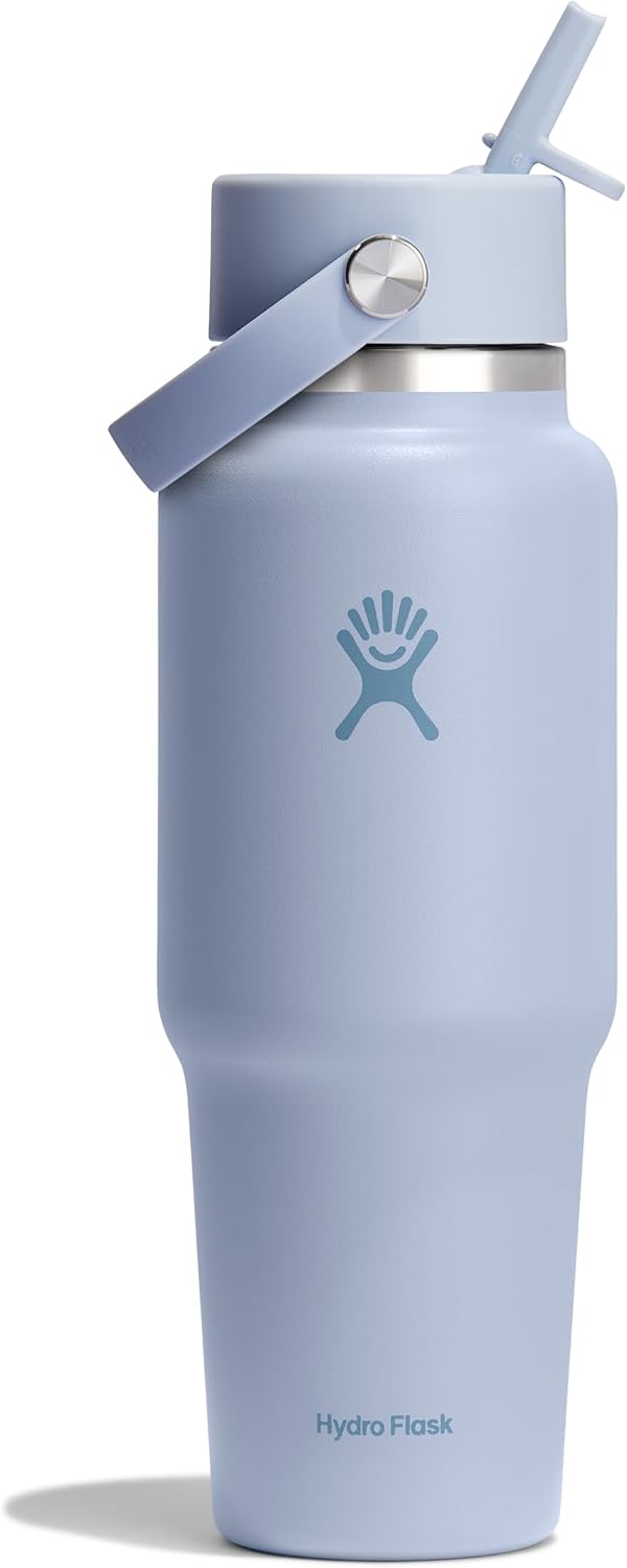 Hydro Flask 32 Oz Wide Flex Straw Travel Bottle for Cold Drinks