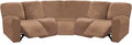 ULTICOR 7-Piece Sectional Recliner Sofa Covers for L Shape Recliners