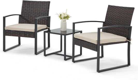 Patio Furniture Set with Coffee Table for Outdoor Relaxation