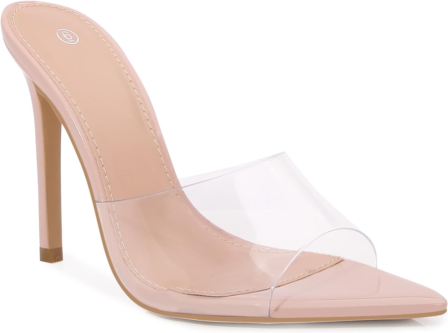 Women Clear Pointed Toe Sandals Stiletto Heels for Style