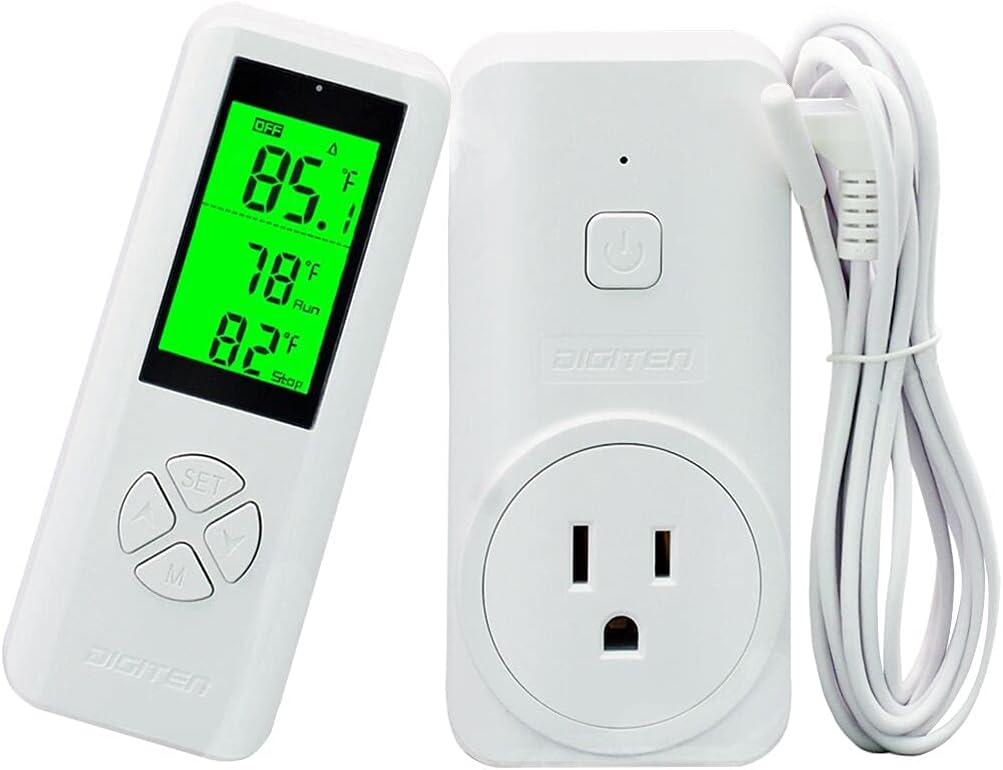 Wireless Thermostat Plug-in Controller - Smart Temp Control