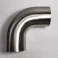 3.5in Stainless 90 Mandrel Bend Elbow - 1D Tight Radius