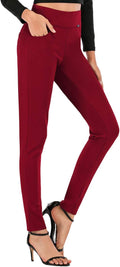 Women's Stretchy Slim Fit Dress Pants by Neezeelee for Easy Styling