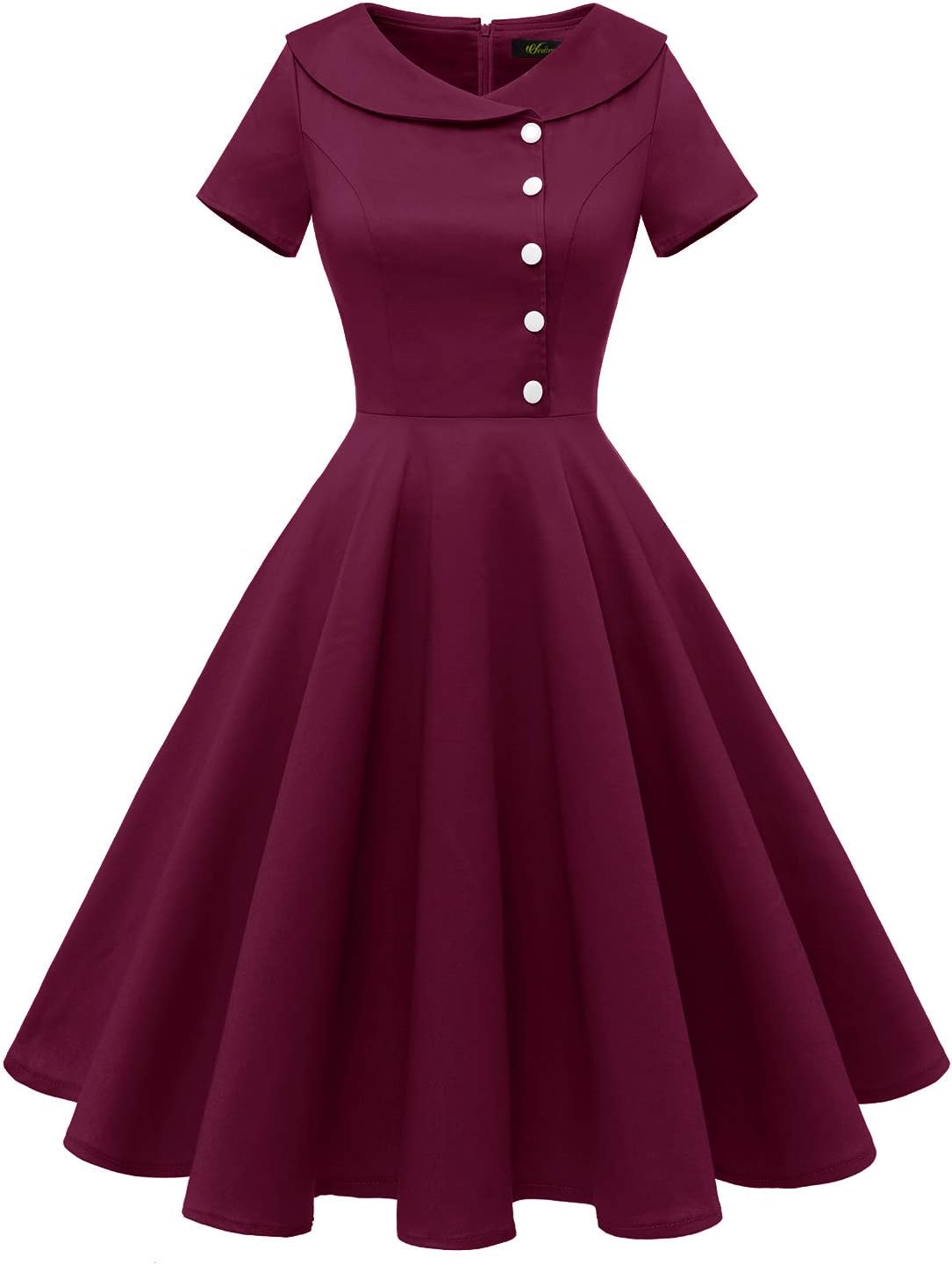 Vintage Audrey Hepburn Style Cocktail Swing Dresses for Women