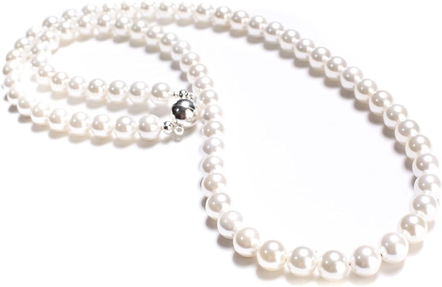 Seashell South Sea Pearl Necklace with Magnetic Clasp for Gifts