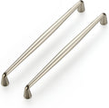 7-1/2 in Brushed Nickel Kitchen Cabinet Handles - 20 Pack