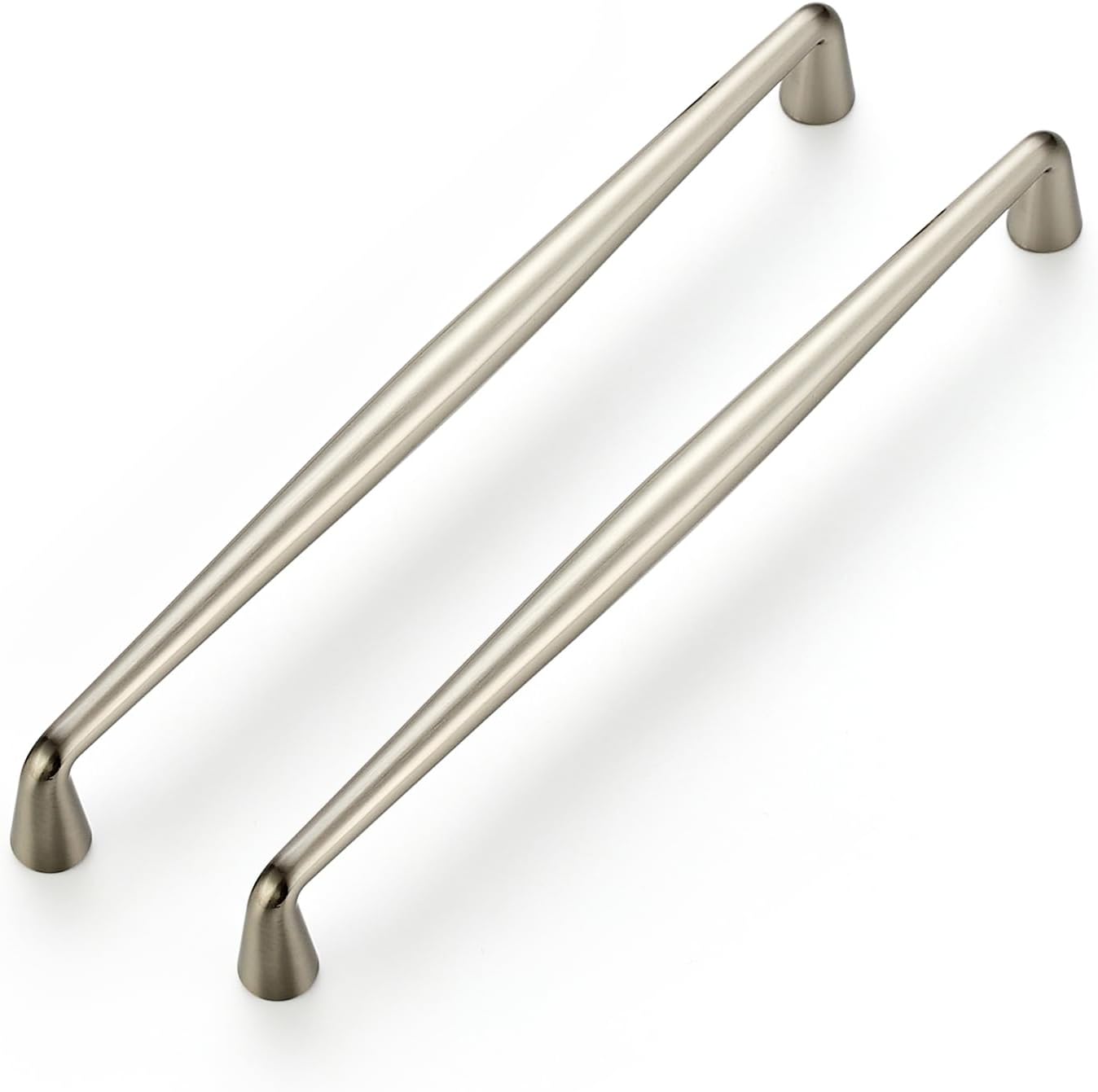 Stylish 7-1/2 Inch Brushed Nickel Kitchen Cabinet Handles