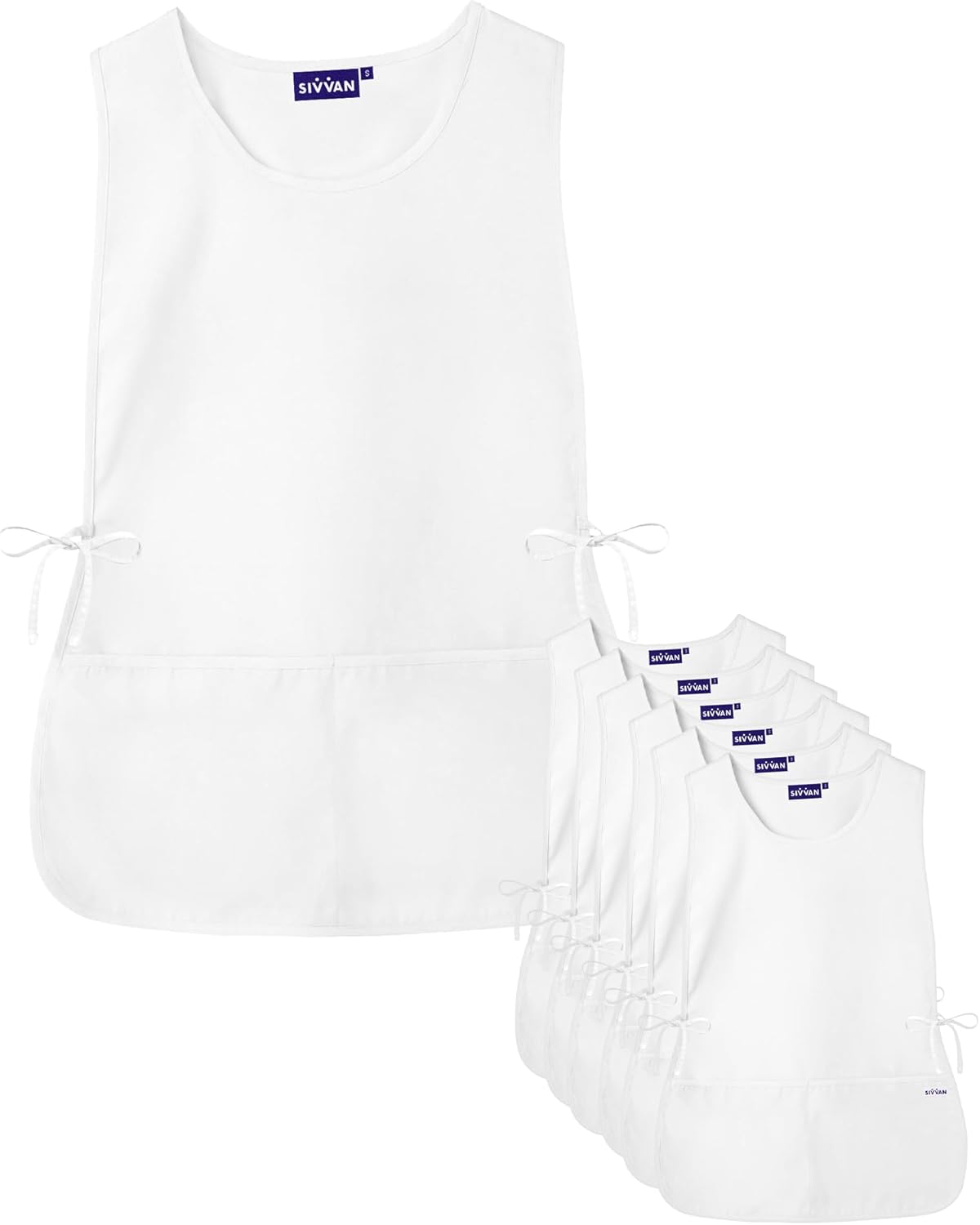 Sivvan Unisex Cobbler Apron 6-Pack for All Purposes