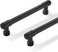 Solid Heavy Duty Jasper Pulls 10 Pack Matte Black Cabinet Pulls 3-3/4