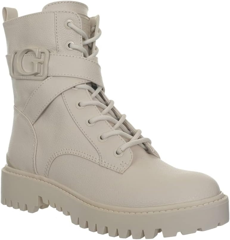 GUESS Women's Orana Combat Boot: Stylish Lace Up Design