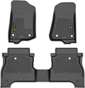 TPE Floor Mats Cargo Liners 3PCS Compatible with Jeep Gladiator