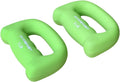 Hand Shaped Neoprene Dumbbells Set of 2 - Comfortable Grip for Cardio