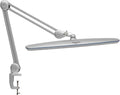 Task Lamp with Clamp 23 in Wide Head - Bright 117 LEDs, Dimmable