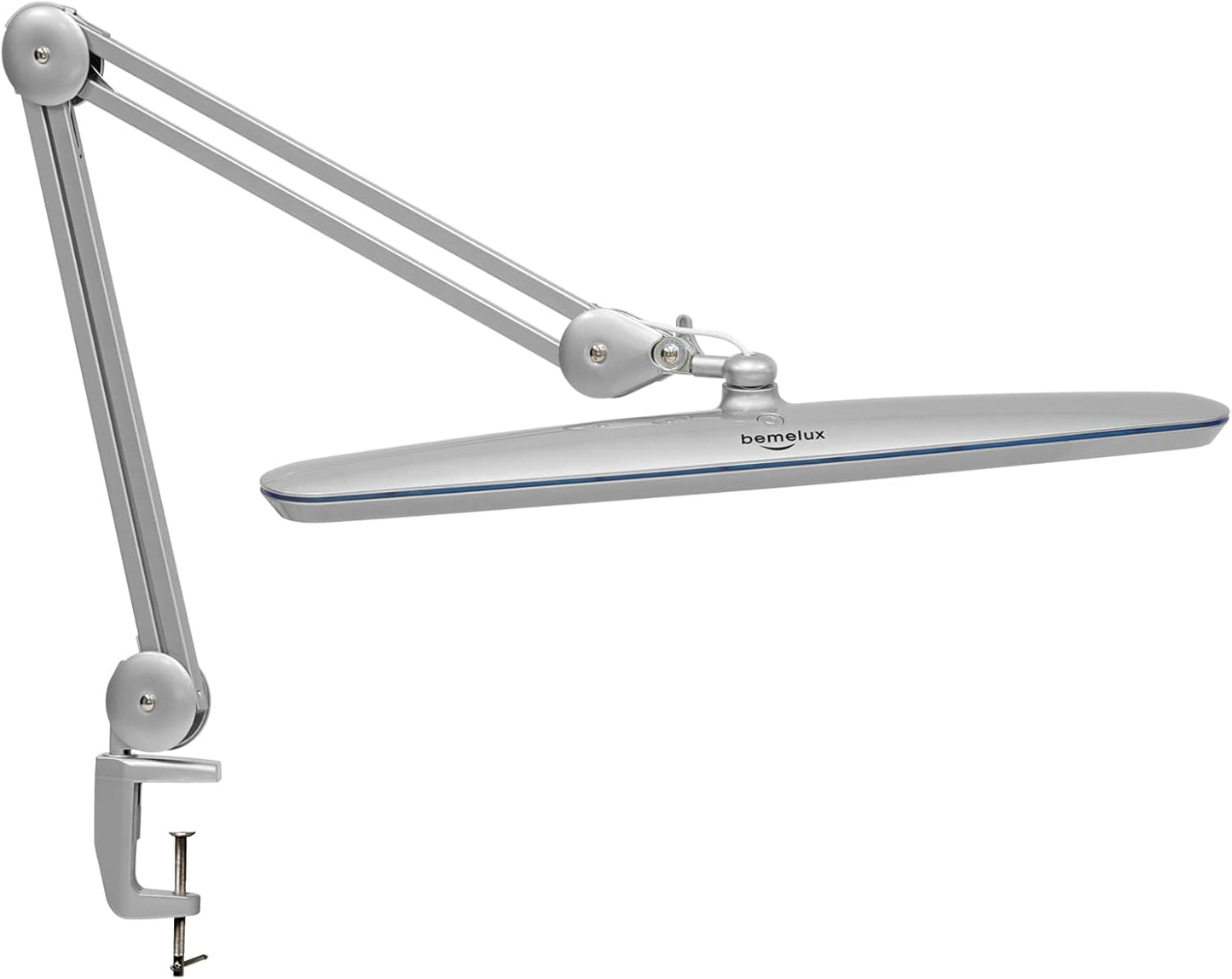 Task Lamp with Clamp: 24W Dimmable LED Desk Light for Work