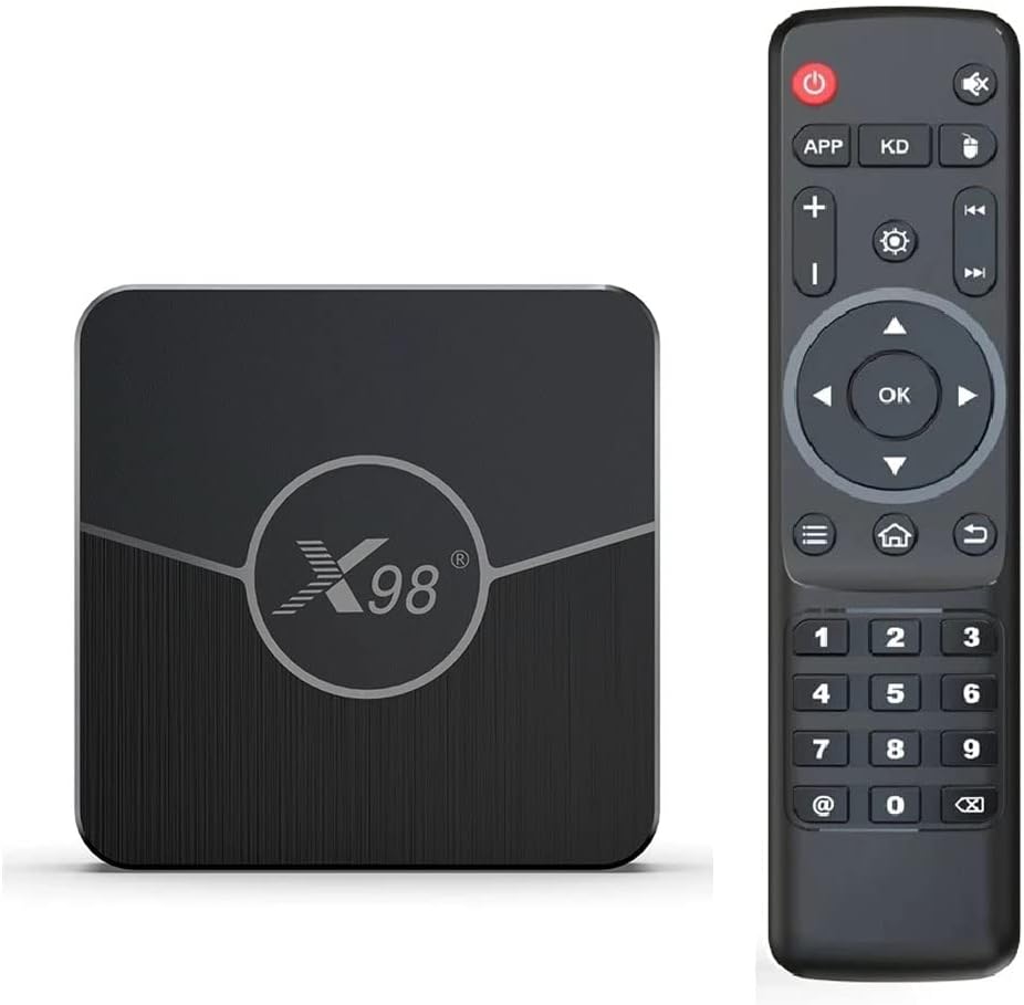 4GB RAM Android TV Box - 4K/6K Dual WiFi