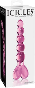 Icicles No 43 Glass Massager - Curved G-Spot and P-Spot Stimulation