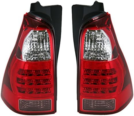 TRQ Tail Light Assembly Set for 2006-2009 Toyota 4Runner