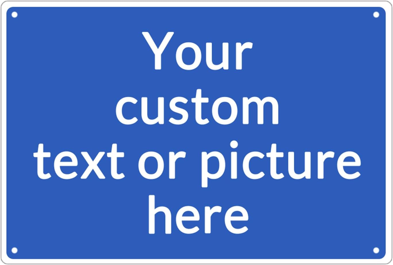 Personalized Aluminum Weatherproof Metal Signs for Custom Use