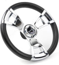 RASTP 13.5 in Boat Steering Wheel with 3/4 Axle Adapter - Universal