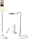 Overhead Phone Stand for Recording with Light & Remote - Foldable