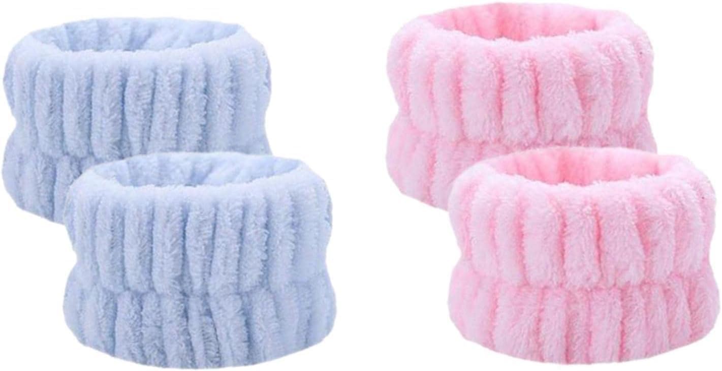 Zhuluck Microfiber Spa Wristbands - Stop Water Run Down!