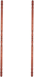 Dark Oak Corner Protectors 39 1/4 in Unfinished - Durable Edge Guards