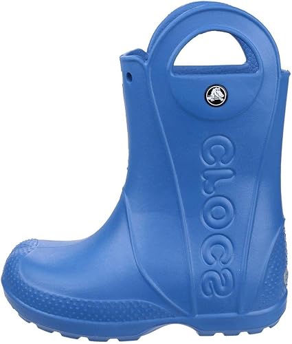 Crocs Unisex-Child Handle It Rain Boots for Fun Outdoor Play
