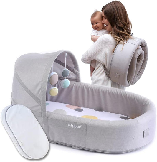 Lulyboo Portable Baby Travel Lounge & Playpen for Parents