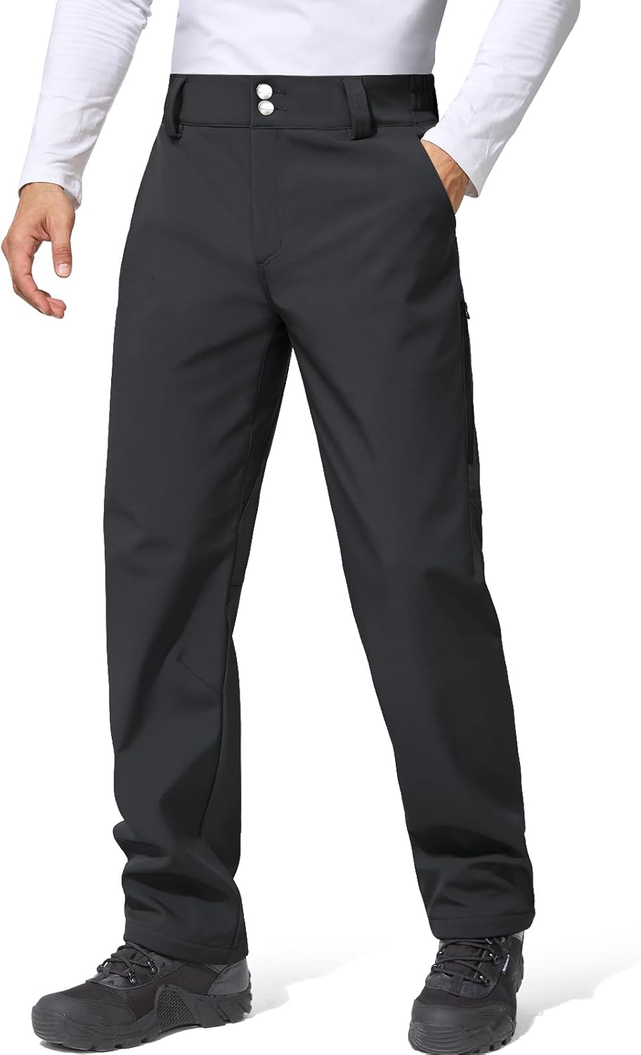 FREE SOLDIER Winter Fleece Pants - Warm & Windproof
