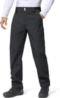 FREE SOLDIER Men's Warm Windproof Winter Fleece Lined Pants - Ski