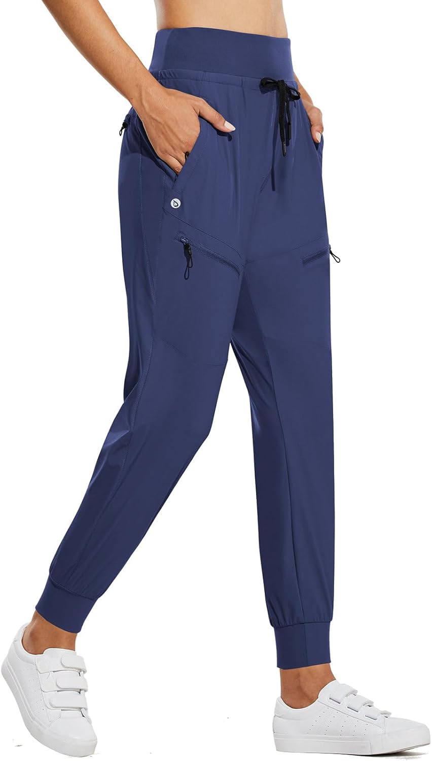 Baleaf Women's Joggers Lightweight Hiking Pants with Pockets