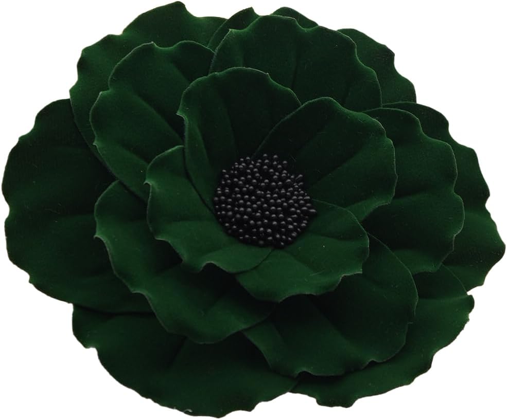 17cm Big Size Velvet Flower Brooch Pin for All Occasions