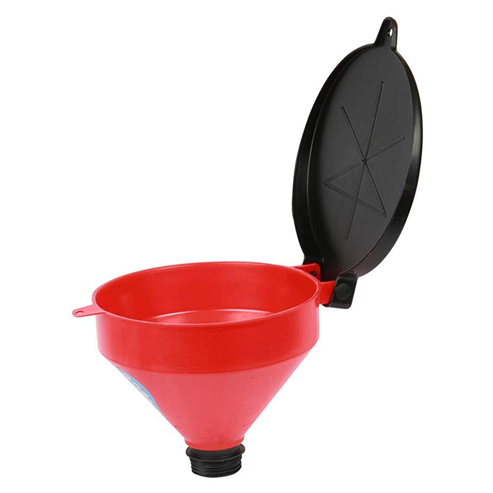 WirthCo Funnel King 4 Qt Drum Funnel with Lockable Lid and Threads