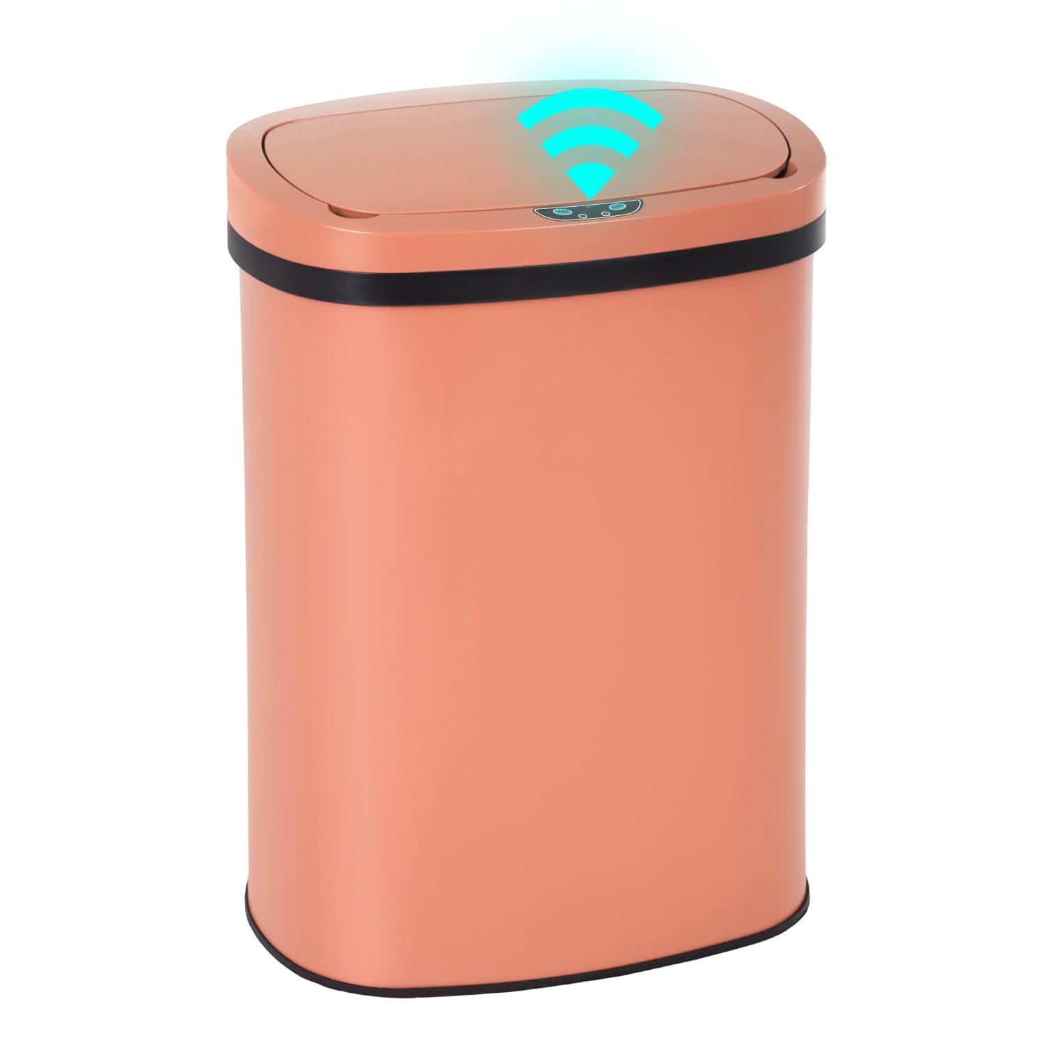 Automatic Motion Sensor Trash Can with Lid for Kitchen Use