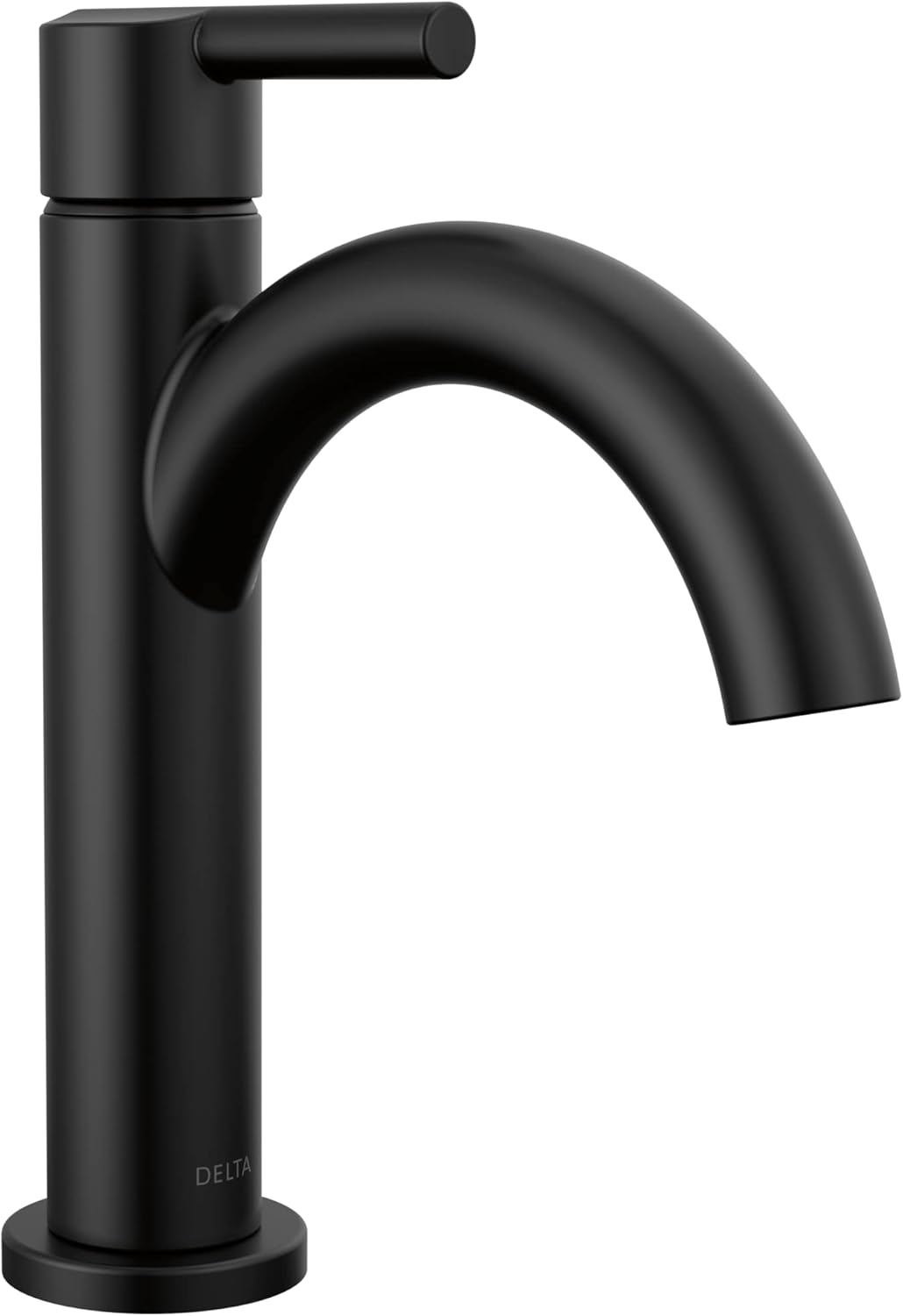 Delta Nicoli Matte Black Bathroom Faucet for Stylish Vanities