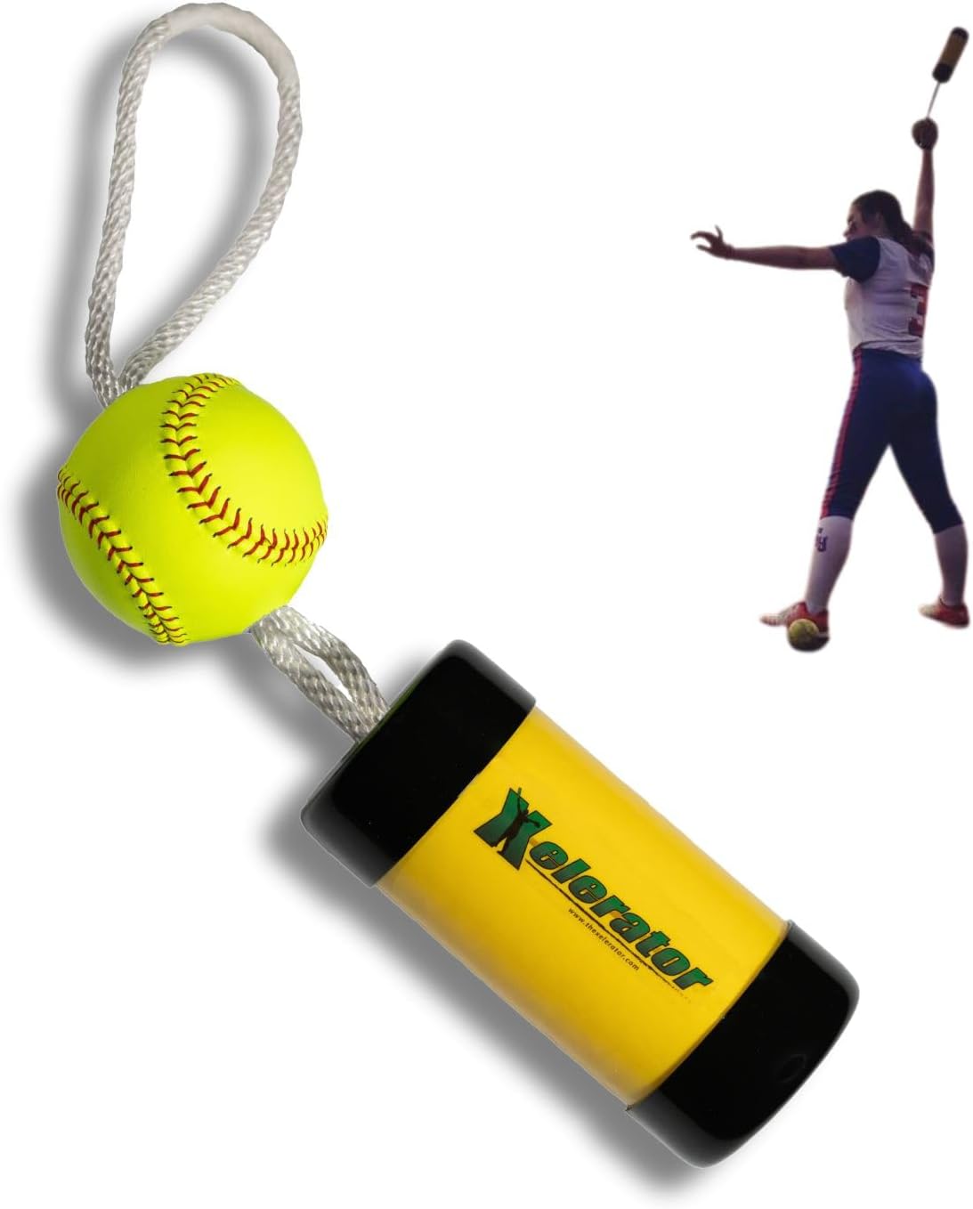 Ultimate Xelerator Fastpitch Softball Pitching Trainer for Speed