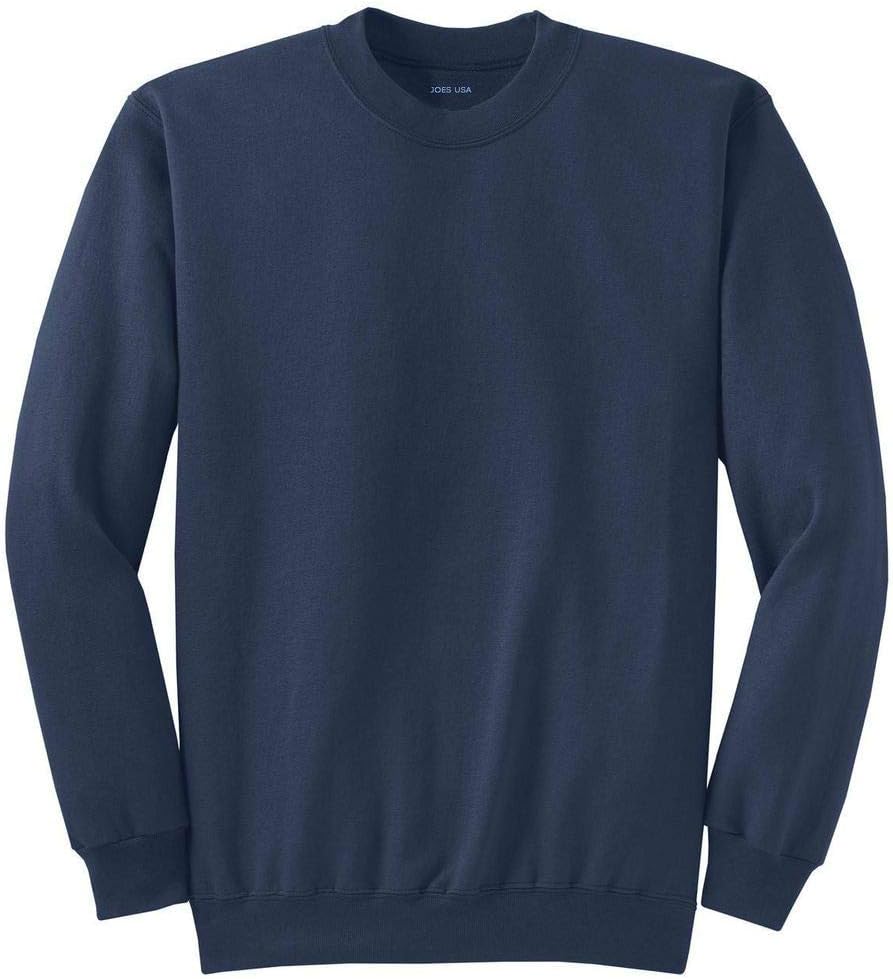 Joe's USA Men's Soft & Cozy Crewneck Sweatshirts - 32 Colors!