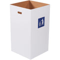 Aviditi 50 Gallon Cardboard Trash Cans for Events and Recycling