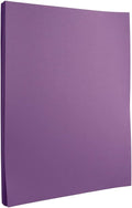JAM PAPER Colored 24lb Paper 8.5 x 11 Violet Recycled - Bright